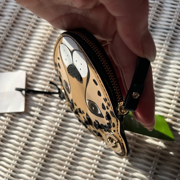 Kate Spade Leopard coin purse - Picture 7 of 9